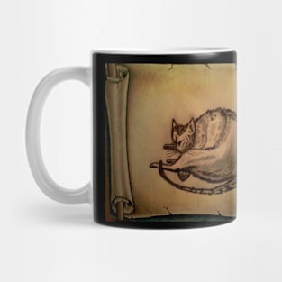 THE SLEEPING CAT Mug